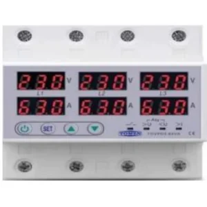 Tomzn TOVPD03-63 4P-63A VA Power Control Device