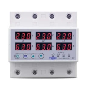 Tomzn TOVPD3 63VA 3Phase 380V Over and Under Voltage Protector Relay